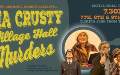 Agatha Crusty and the Village Hall Murders, by Derek Webb, the Latest Production from CADS  – Tickets Now on Sale!